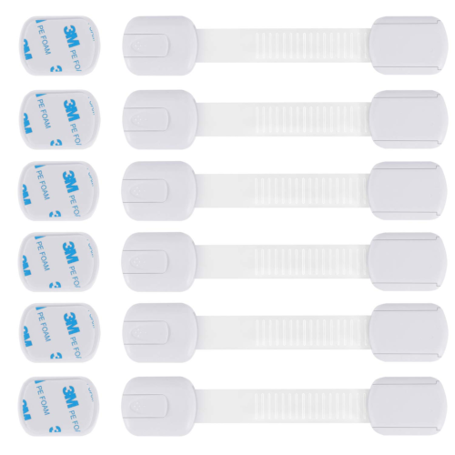 Our Baby Lock Are Great to Baby Proof Cabinets, Drawers, Oven, Toilet, Closet, Waste Bin, Fridges,Etc. Keep Your Baby Away from the Dangers in Your Home. Not Just for Children, These Locks Can Also Be Used to Protect Pets from Making a Mess around the House. Widely Use:Cabinets, Drawers, Oven, Toilet, Closet, Waste Bin, Fridges,Etc Note: 1. Clean and Dry the Surface before Installation. 2. Wait at Least 8 Hours before Use to Get the Best Results. Package Includes: 10 X Child Safety Locks 1 X Instruction