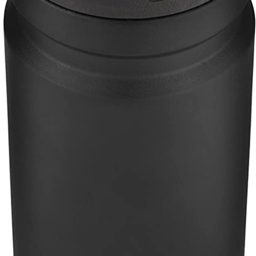 Freeflow Vacuum-Insulated Stainless Steel Water Bottle with Leak-Proof Lid, 24Oz/40Oz Bottle with Button-Operated Lid & Carry Handle, Keeps Drinks Hot or Cold for Hours