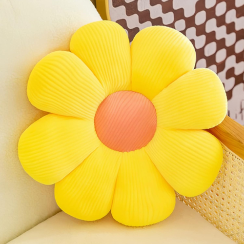Flower Pillow Flower Floor Pillow Flower Shaped Pillow Flower Decorative Pillows Daisy Floor Pillow Flower Cushions