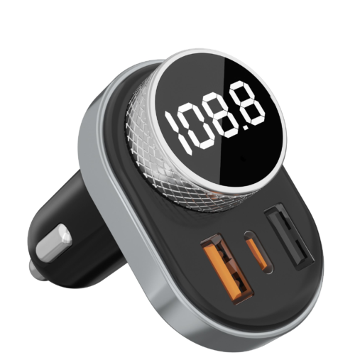 Top 10 Trending Products Bluetooth Car Kit FM Transmitter Hands-Free Call SD/TF Card USB Car Charger FM Transmitter