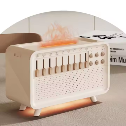 New Arrival BT Speaker White Noise Aromatherapy 8 Nature Sounds Humidifier Sleep Machine Night Plastic OEM